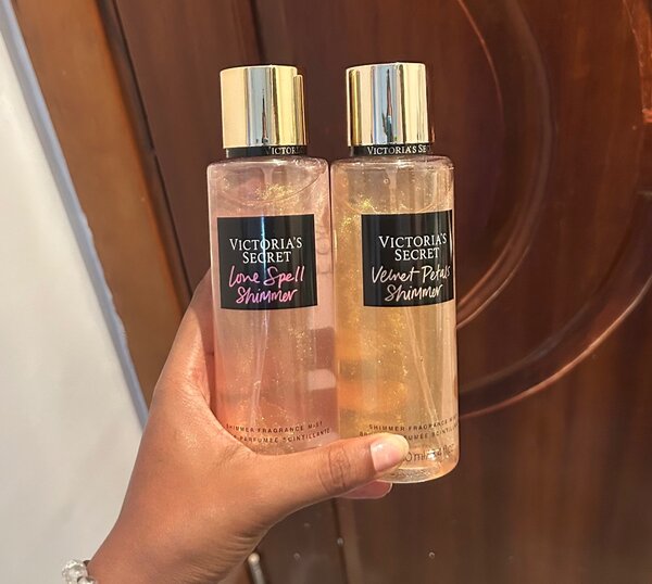 Brume parfumée scintillante