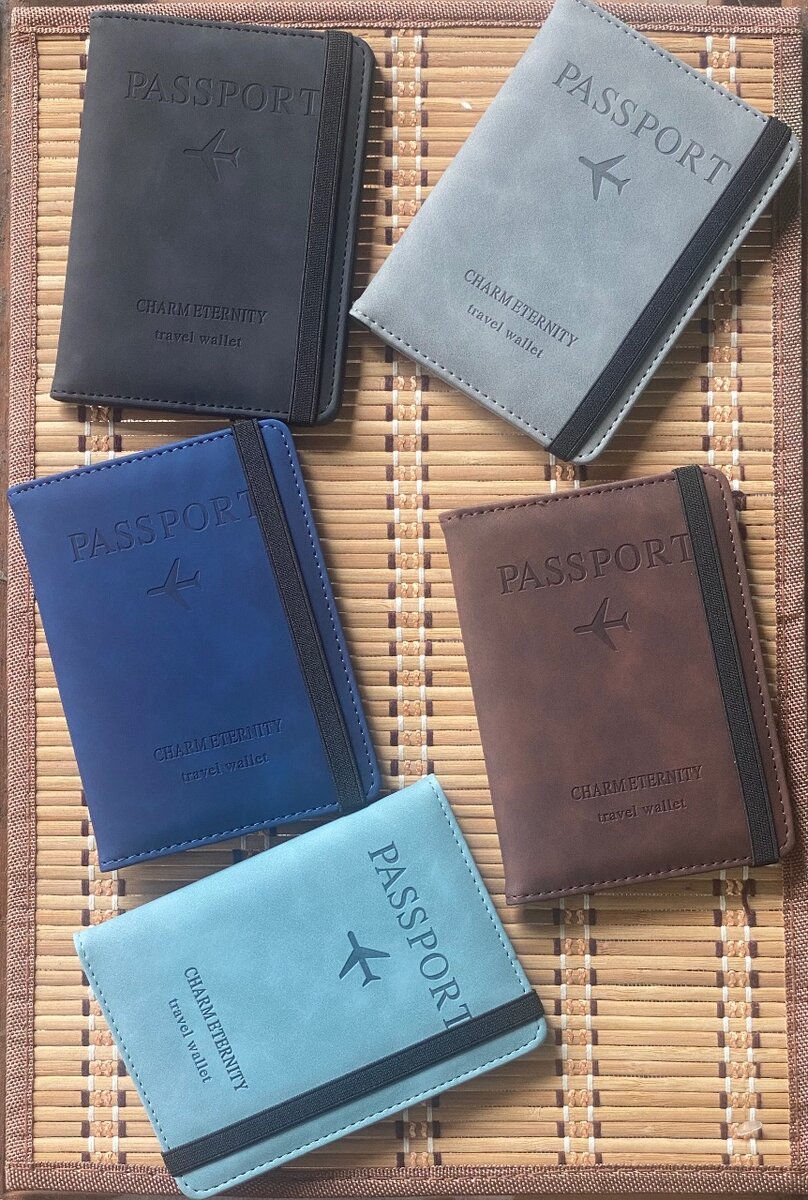 Porte-passeport élégante