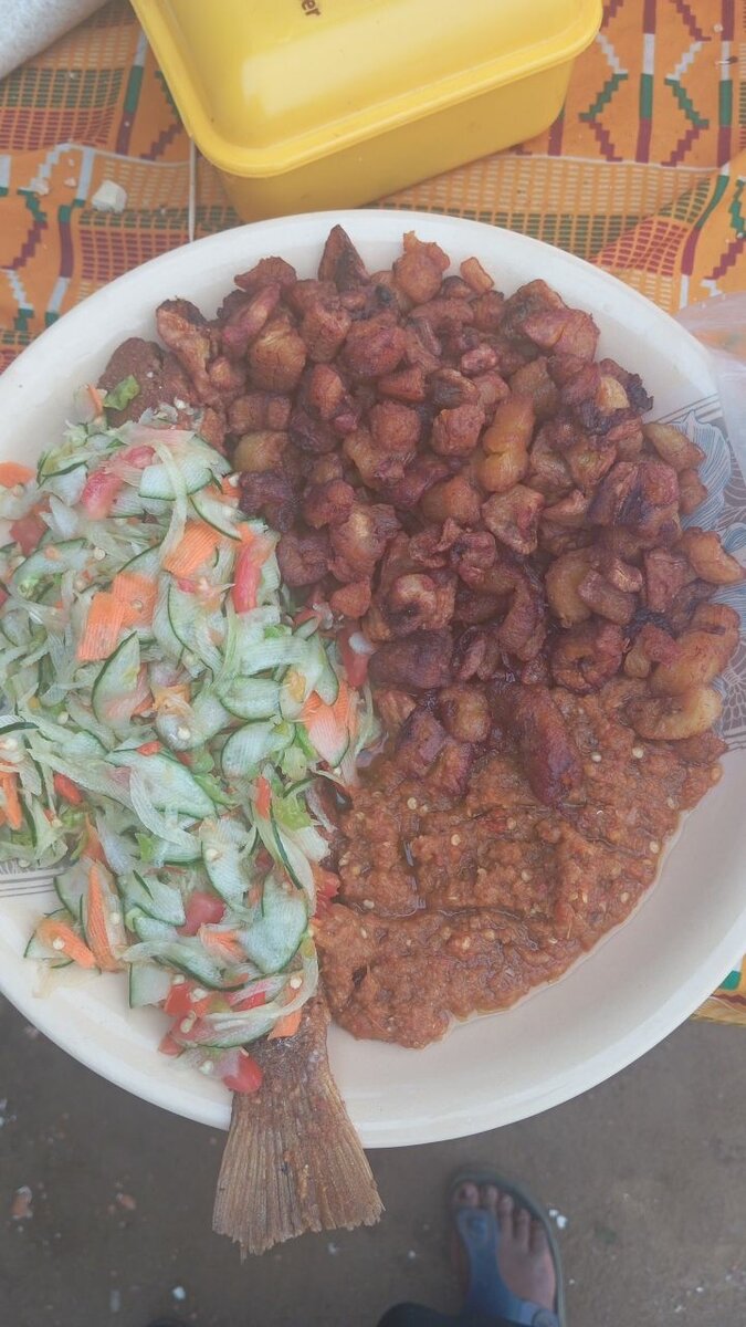 Du bons poissons frit avec de