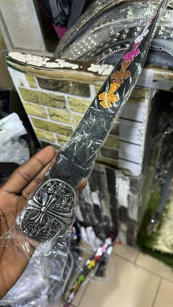 Ceinture en cuir à motifs