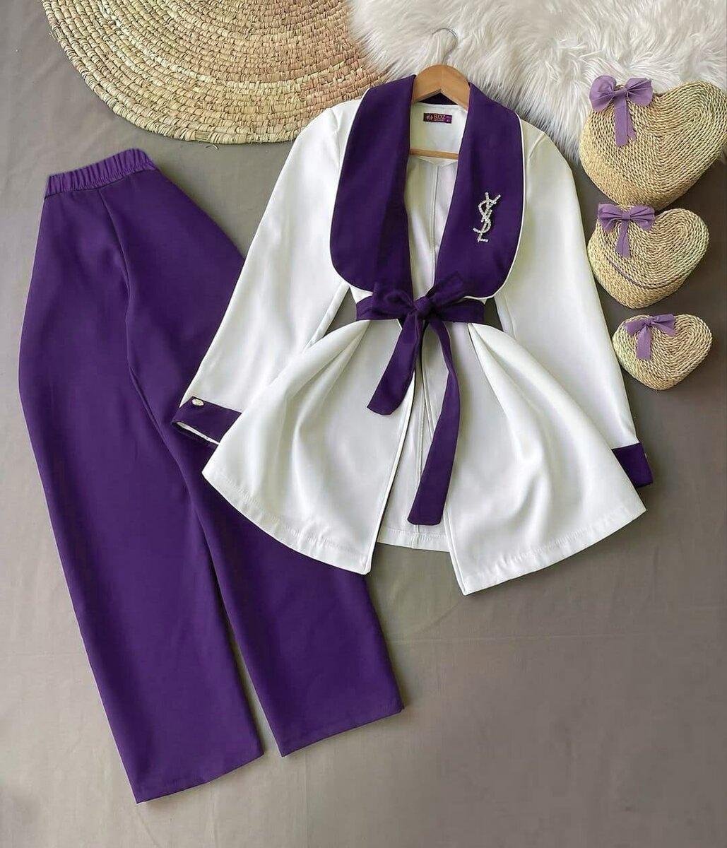 Ensemble Élégant Femmes Deux-Pièces