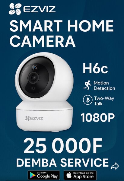 Caméra IP EZVIZ 1080P H6c