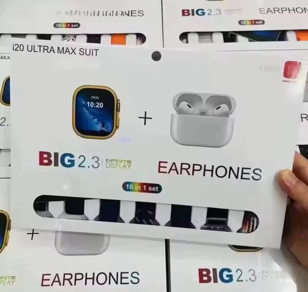 Ensemble montre et écouteurs I20