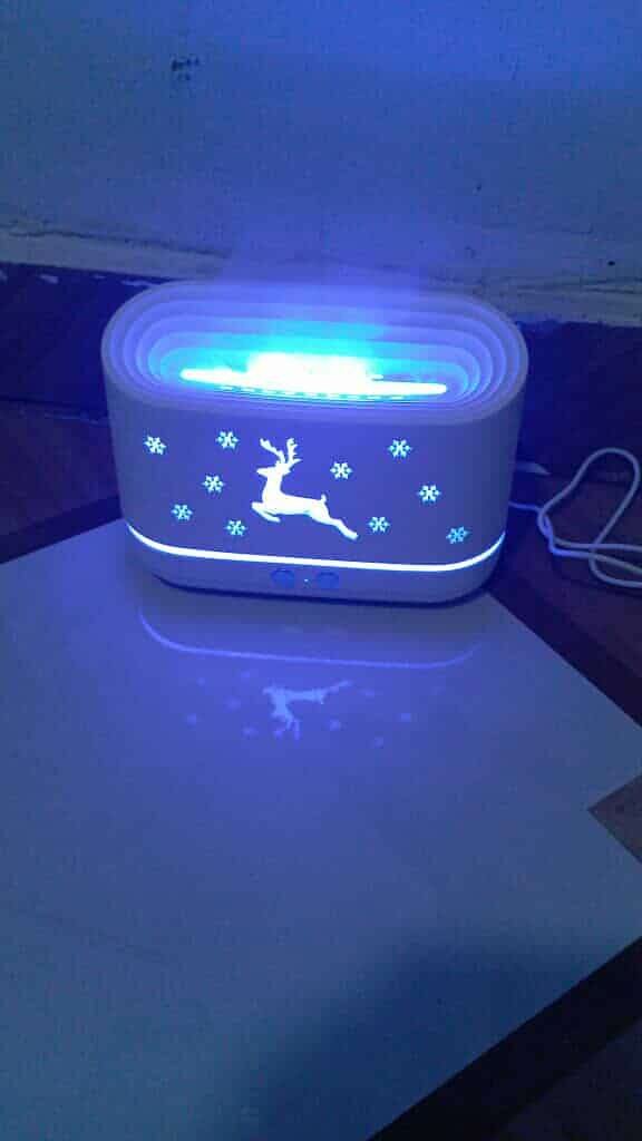 Diffuseur d'arômes LED humidificateur