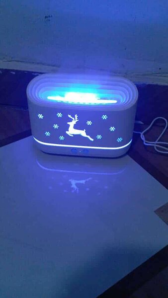 Diffuseur d'arômes LED humidificateur