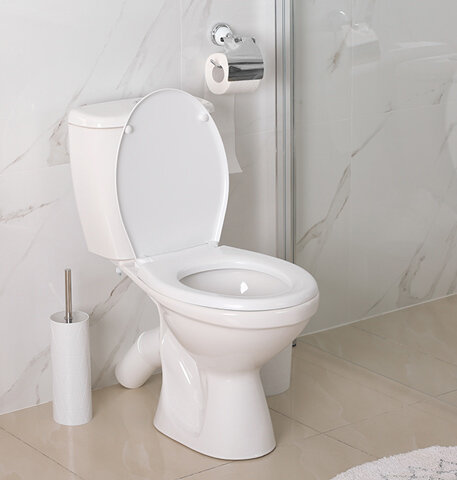 Toilette moderne compacte