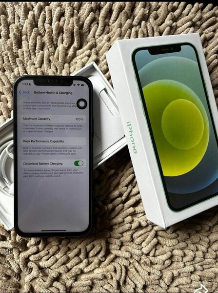 iPhone 12 Bleu 64Go Débloqué