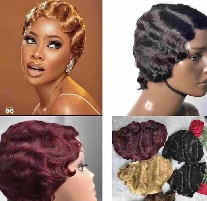 Original Peruvian finger pixie wigs