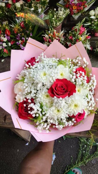 Bouquet romantique floral