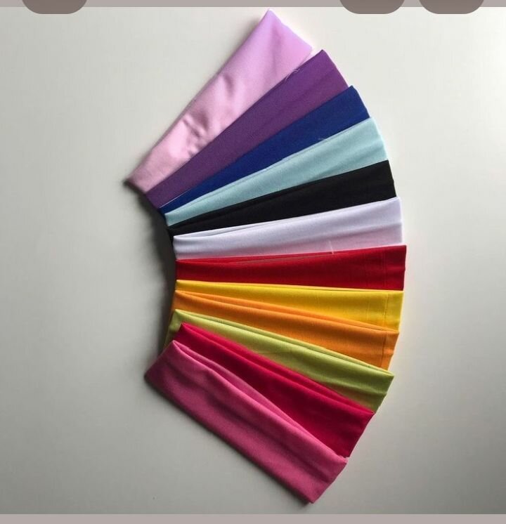 Lot de bandeaux colorés