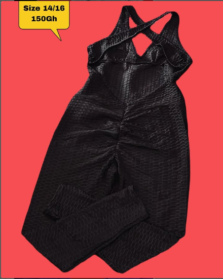 black overalls
