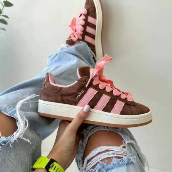 Adidas mode marron rose