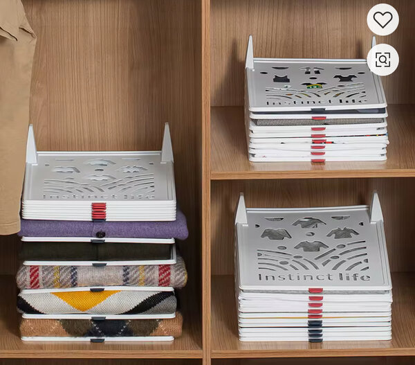 Rangement pour vêtements pliés