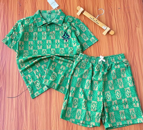 Mens Lacoste Top & Down Shorts