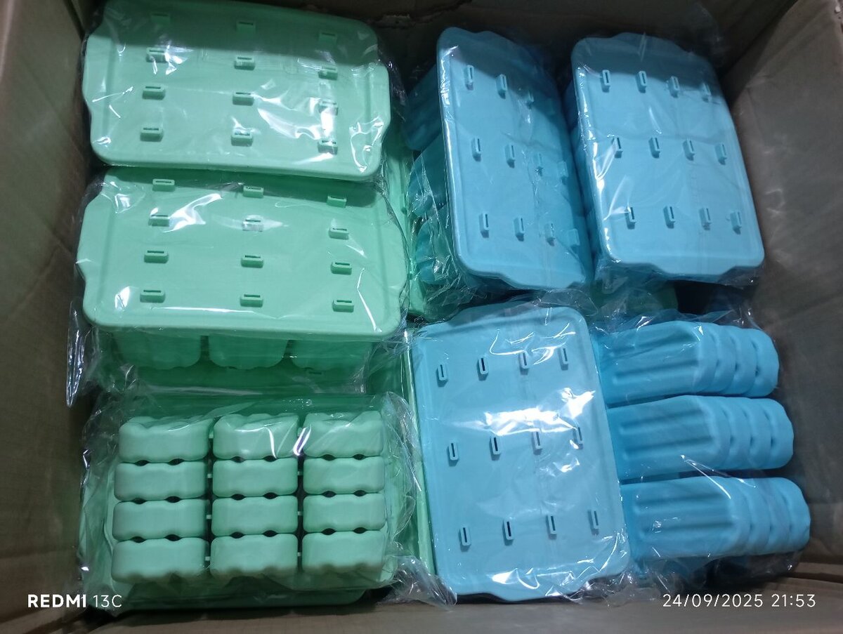 Moules yaourt grotto et glace