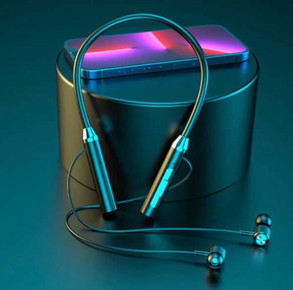 Bluetooth headset neckband Black