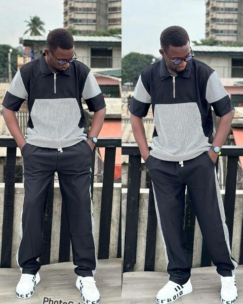 Ensemble sport chic pour hommes