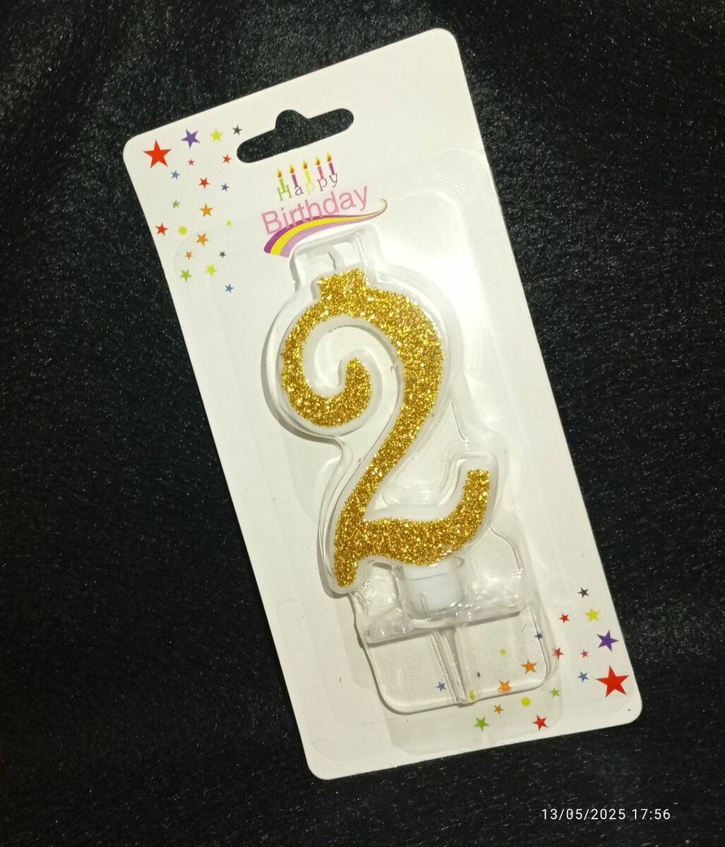 Bougie d'anniversaire