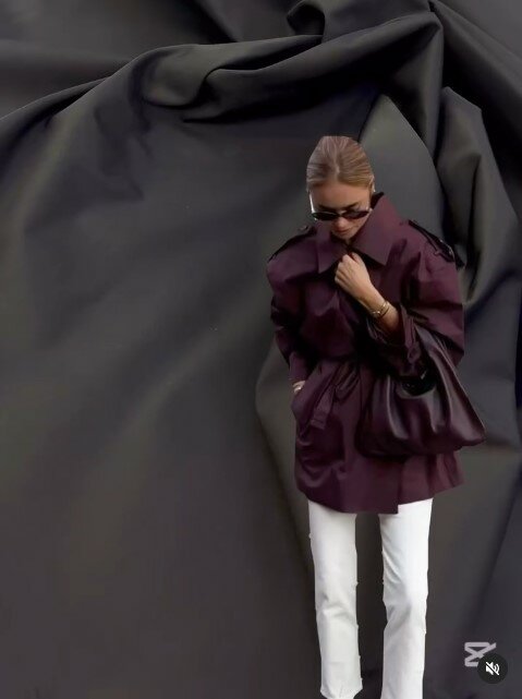 Плащевка для тренча