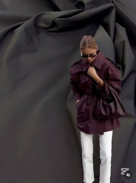 Плащевка для тренча