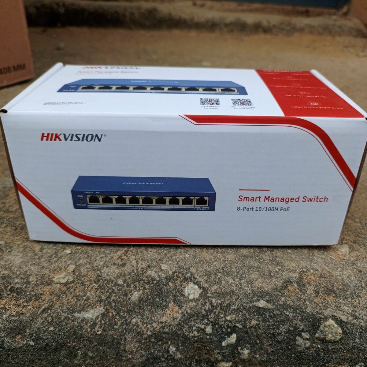 Switch géré 8 ports PoE Hikvision