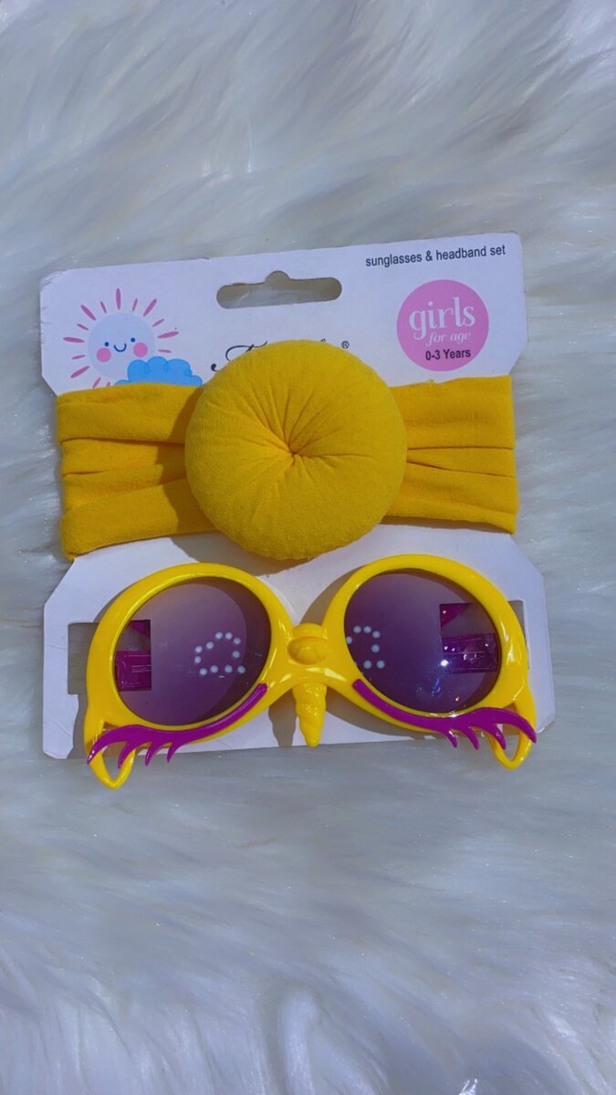 Sunglasses &headband set