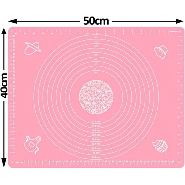 Tapis de Cuisson Silicone Antidérapant