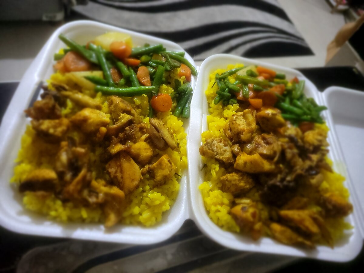 Rice chicken