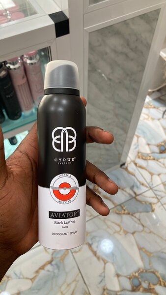 Déodorant Aviator Cuir Noir