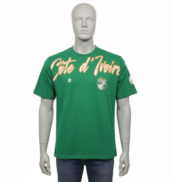 T-shirt Côte d'Ivoire Vert