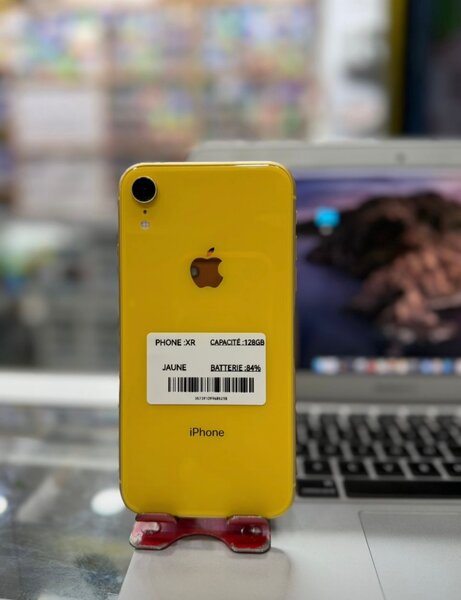 iPhone XR Jaune 128 Go