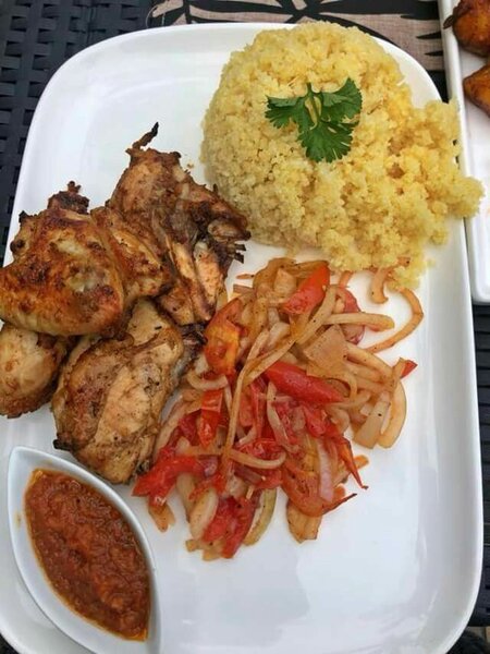 Poulet Braisé + Attieke