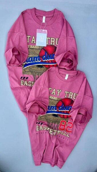 T-shirt oversize basketball