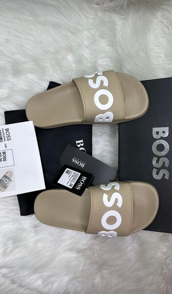 Sandales Boss Beige Unisexe