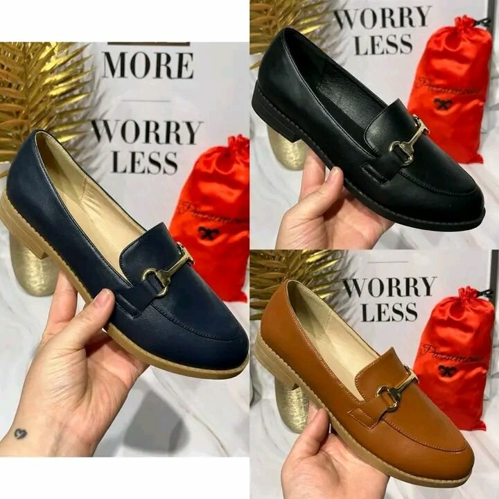 Mocassins élégants en cuir