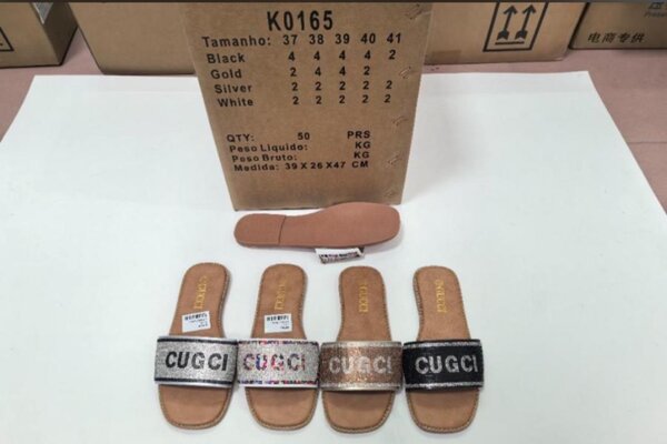 Sandales à strass pour femmes