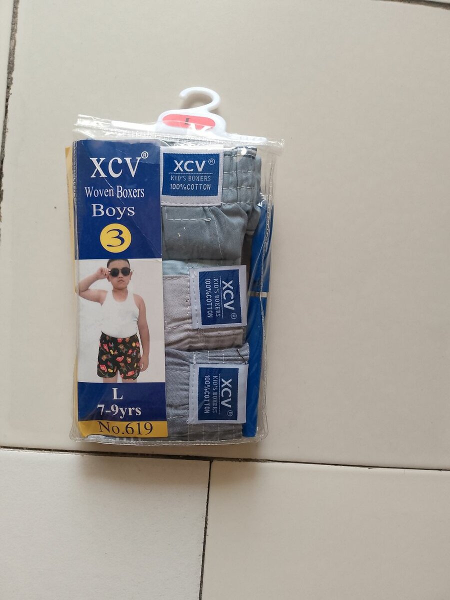 Boxers garçon 5ans et plus.