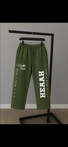 Pantalon de jogging vert pour hommes