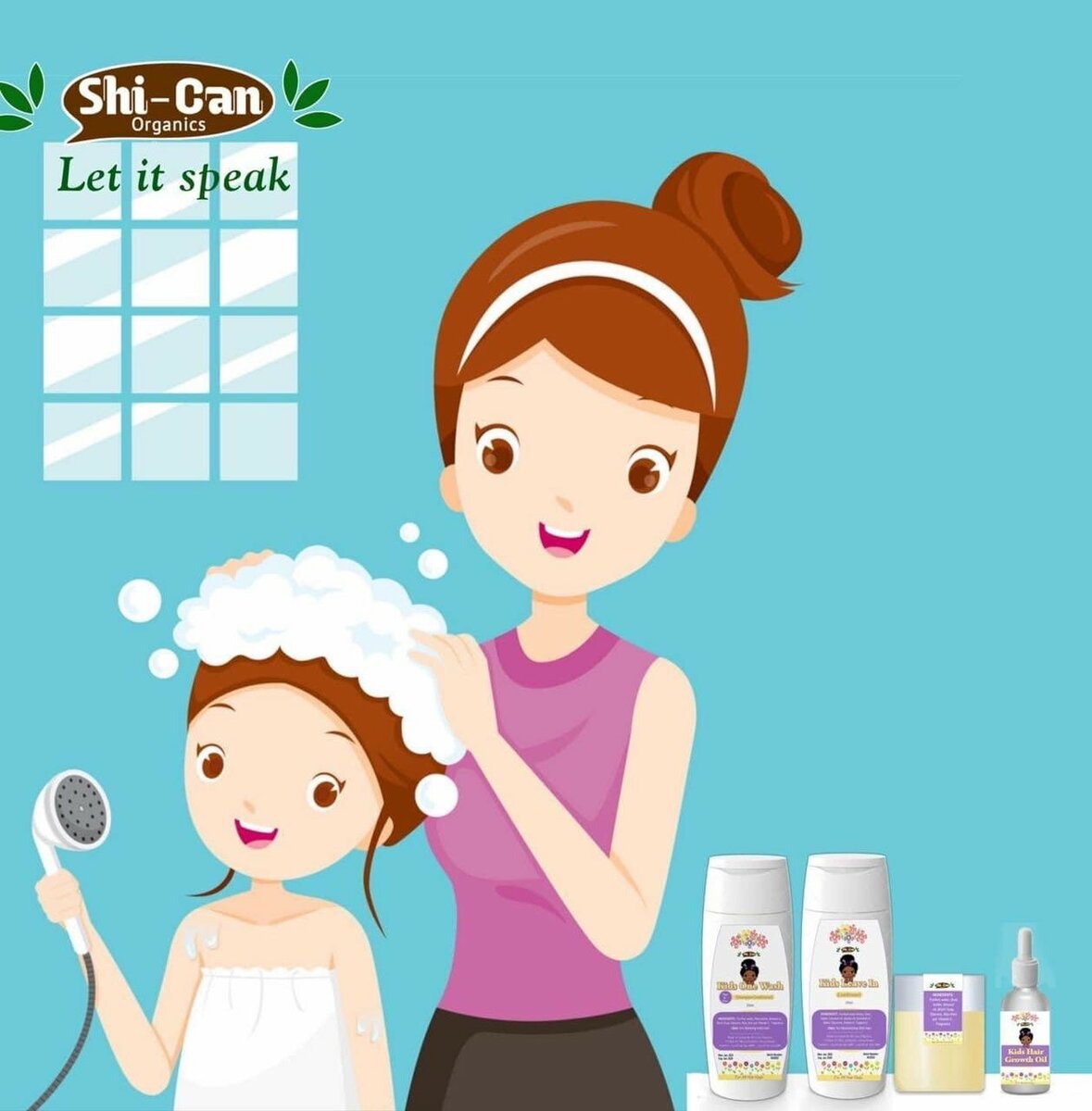 SHI-CAN KIDS HAIR SET