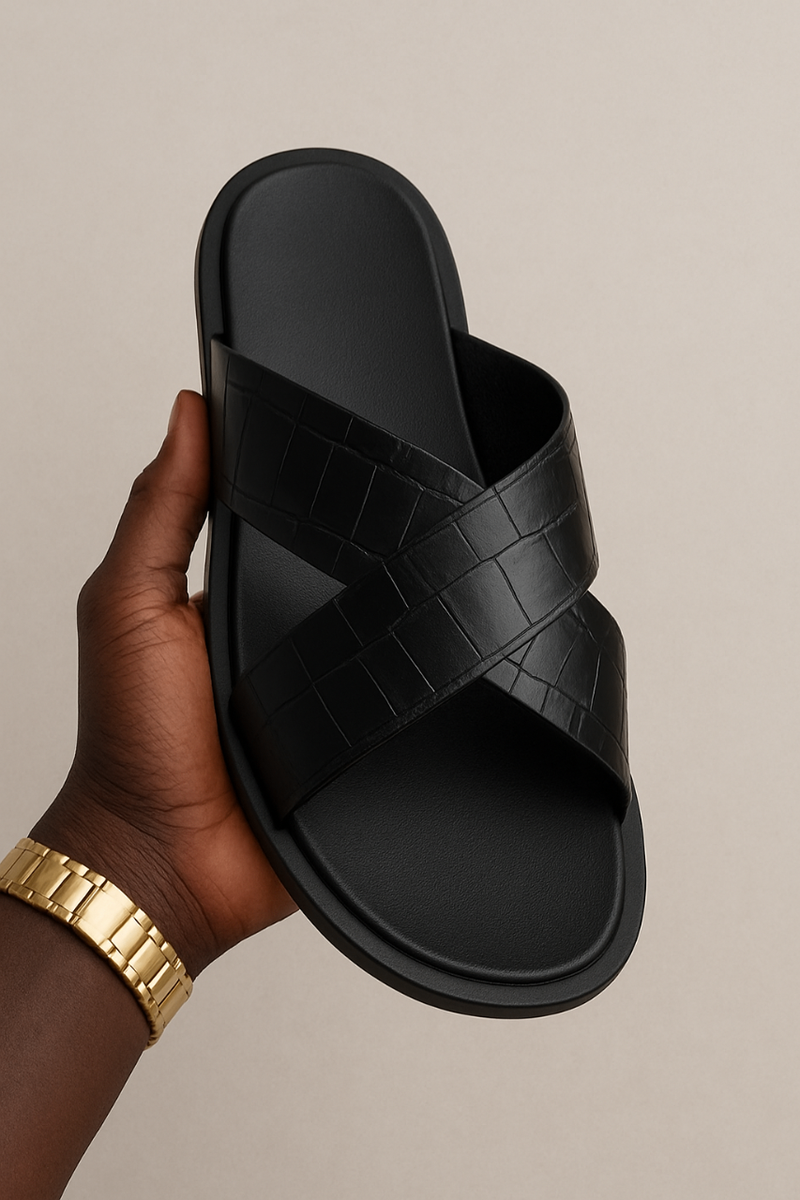 Sandales croisées élégantes