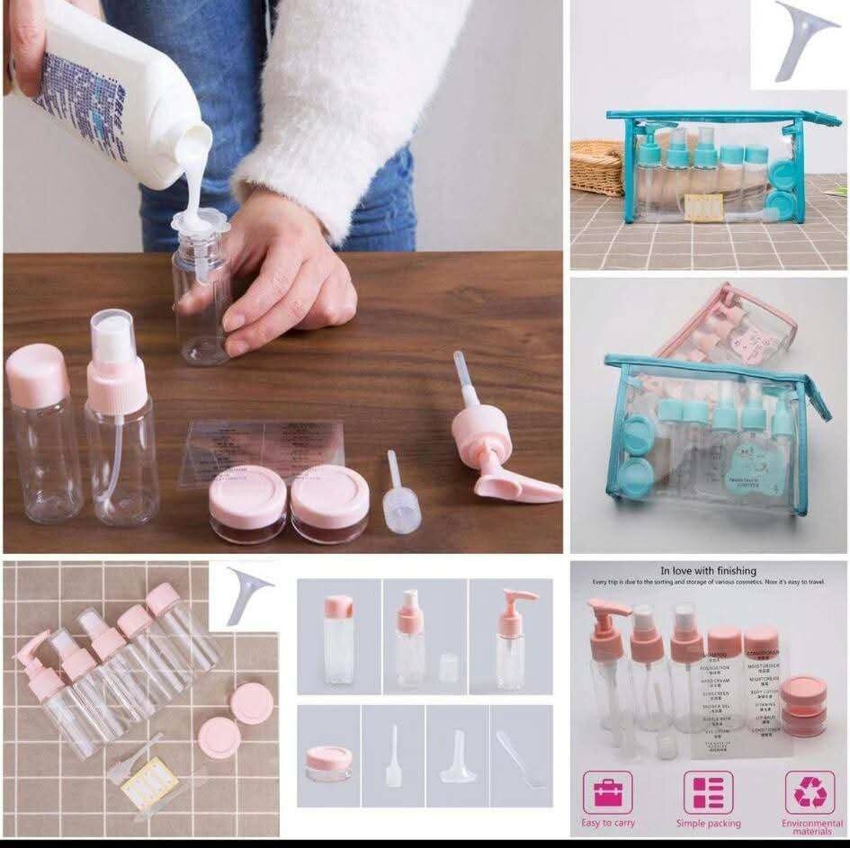 Set de Bouteilles de Voyage