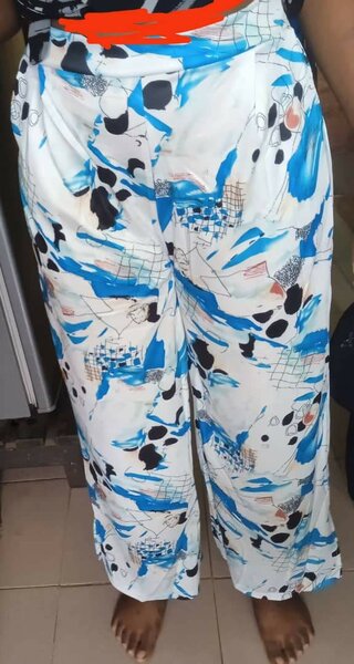 Loose pants or trousers