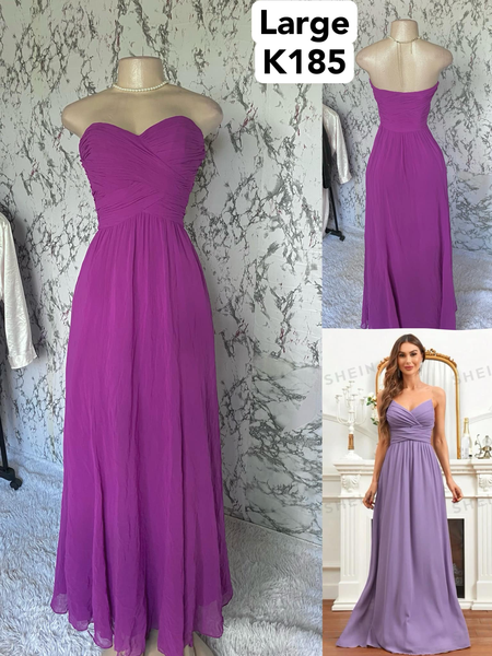 Robe violet