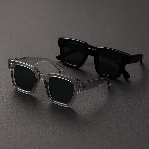 Lunettes de soleil carrées élégantes