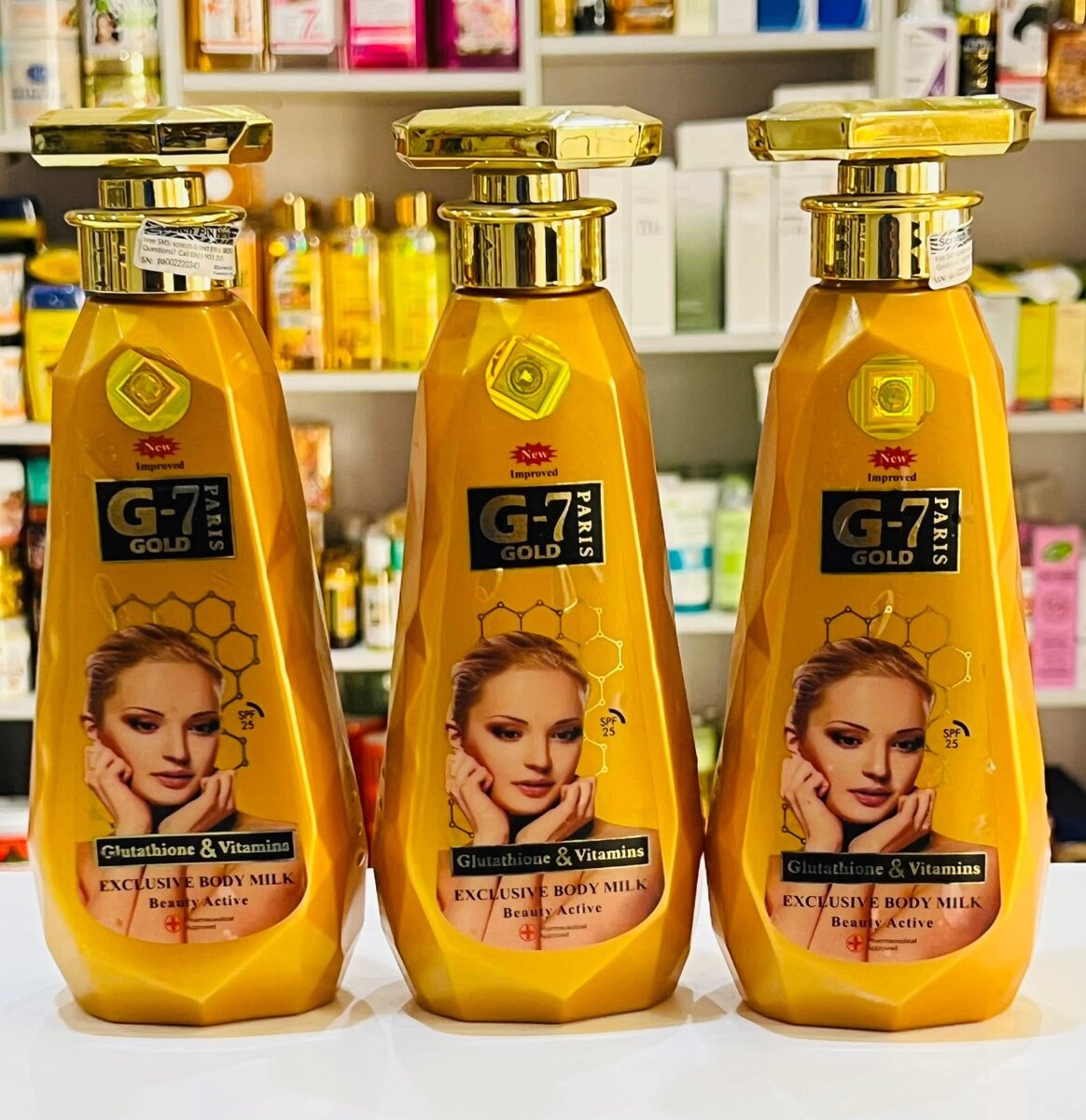 G7 Exclusive body milk lotion