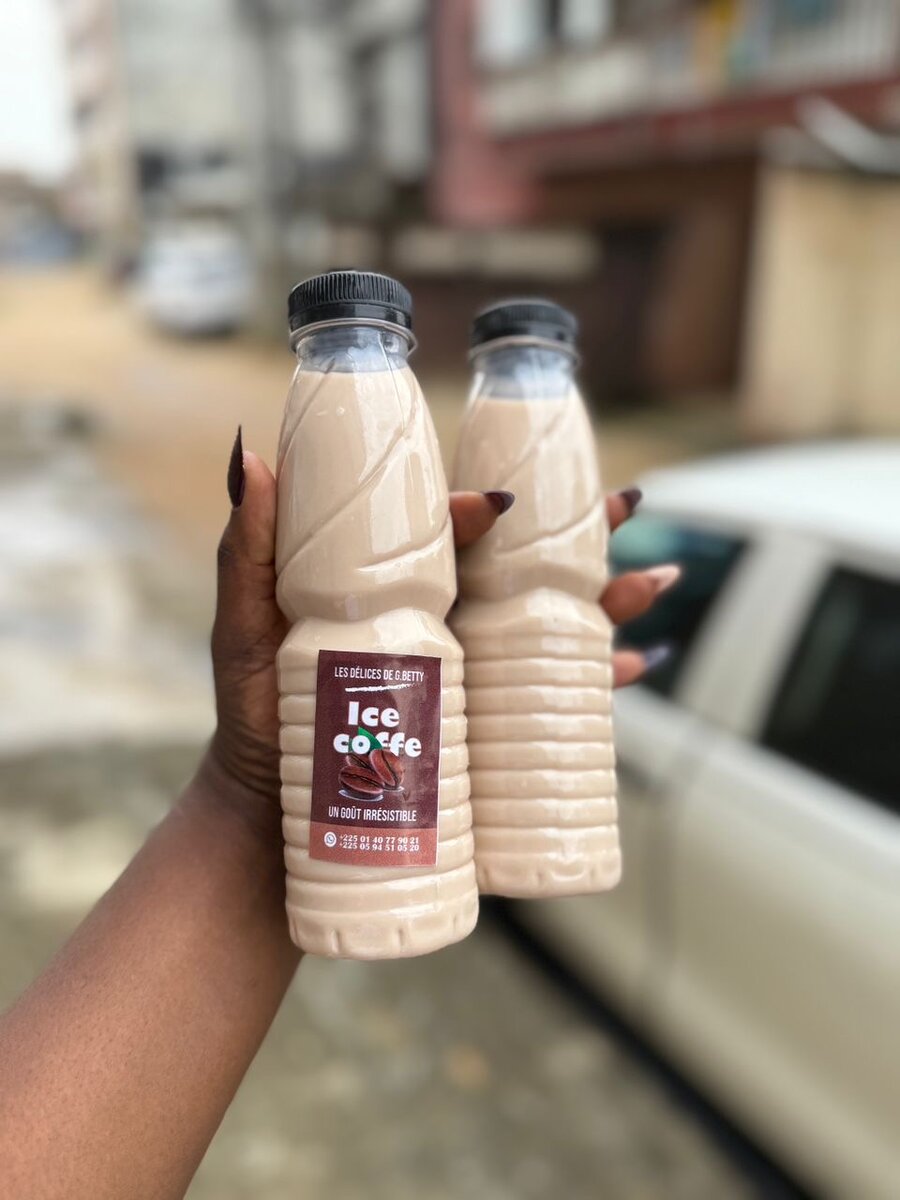 Café glacé rafraîchissant