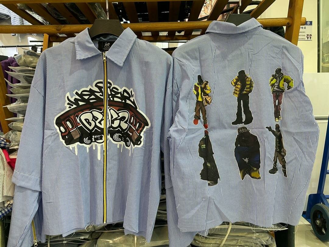 Veste streetwear graffiti