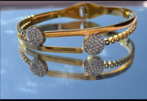 women's bracelet gold plated
