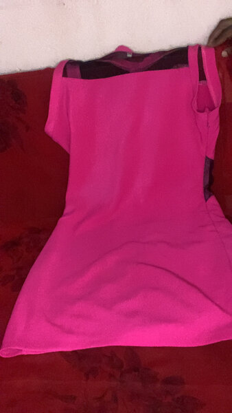 Robe moulante rose chic