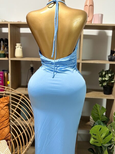 Robe bleu